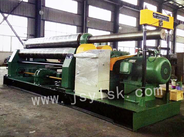 機(jī)械三輥(gǔn)對稱式(shi)卷闆機(jī)