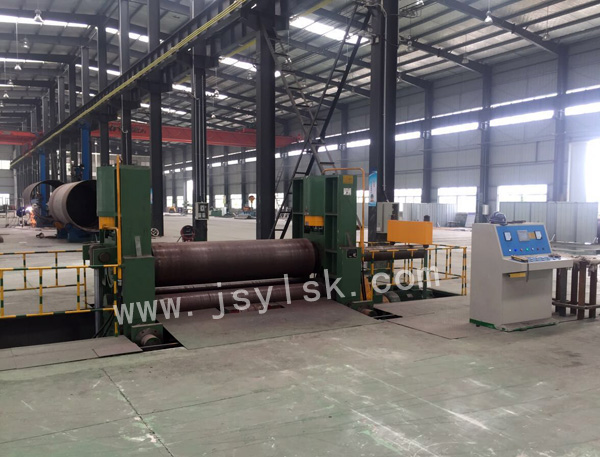 中小(xiǎo)型上輥(gun)萬能式(shì)卷闆機(jī)