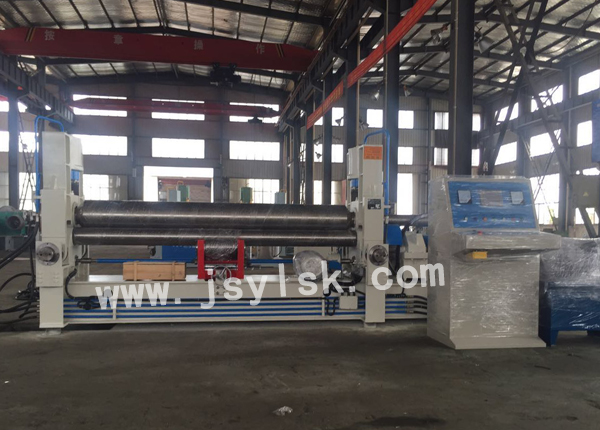 中小(xiao)型上輥(gǔn)萬能式(shì)卷闆機(jī)