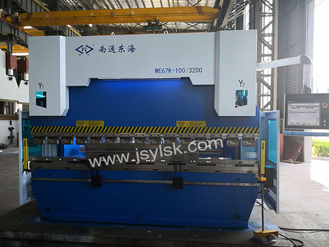 WE67K-125/3200數(shu)控折彎機(jī) DA66T數控系統(tǒng)，6+1軸