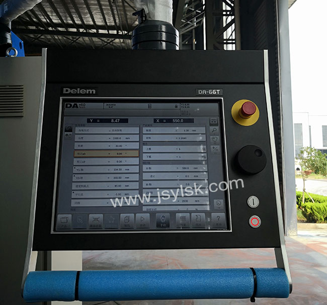WE67K-125/3200數控(kong)折彎機 DA66T數控系統(tong)，6+1軸